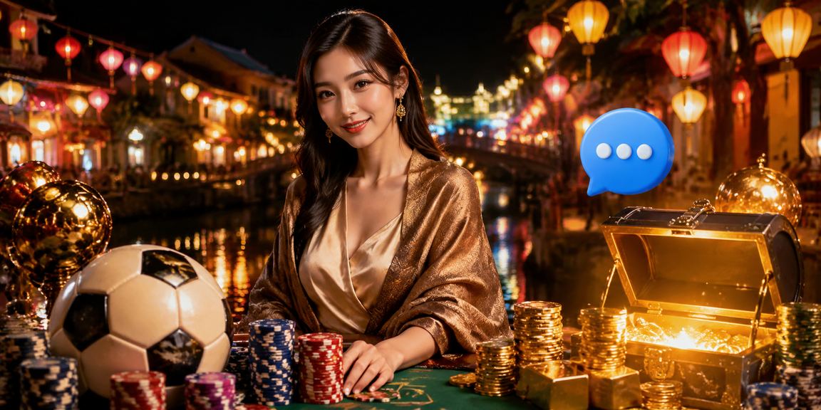 Người hâm mộ bóng đá tại Hội An xem trận đấu và đặt cược trong không khí lồng đèn rực rỡ