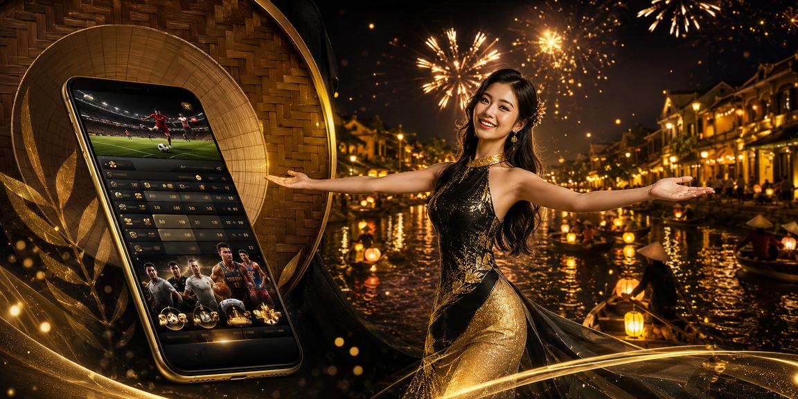 Người hâm mộ thể thao tại Hội An theo dõi cá cược bóng đá qua điện thoại