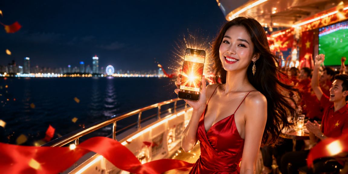 Người dùng trải nghiệm casino mobile tại bãi biển Nha Trang